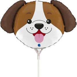 Balão Mini Cabeça Cão 14