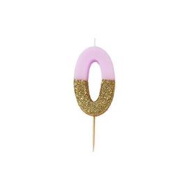 Vela Hb Glitter Nº0