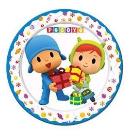 Pratos 23cm Pocoyo