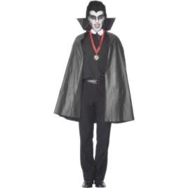 Capa Vampiro Pvc Com Colarinho