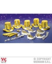 Kit Las Vegas Holográfico Ouro
