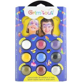 Paleta De 9 Tintas - Unicórnio