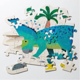 Puzzle Dinossauros  Triceratops