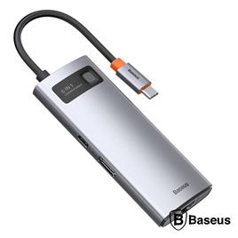 Hub USB-C P/ USB-C+HDMI+3USB+RJ45 BASEUS