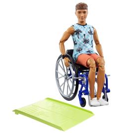 Barbie Ken Fashionista With Wheelchair Doll