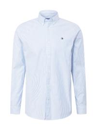 SCOTCH & SODA Camisa  azul claro / branco