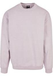 Urban Classics Sweatshirt 'Heavy Terry Garment Dye Crew'  roxo claro