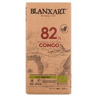 Chocolate Negro Congo 82% Eco 80 g - Blanxart