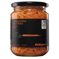 tiras de cenoura 345 g - Delizum