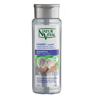 Shampoo prateado branco e cinza 250 ml - NaturVital