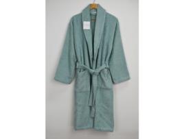 Roupão de Banho Premium VIDAL HOME 100% Algodão 400 Gr (XL - Verde)