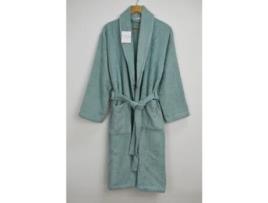 Roupão de Banho Premium VIDAL HOME 100% Algodão 400 Gr (M - Verde)