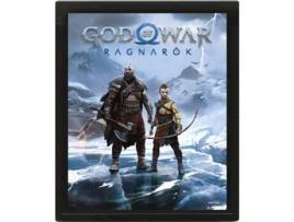 Póster 3D GOD OF WAR Ragnarok: Hazardous Tundra