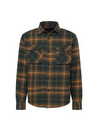 Springfield Camisa  cáqui / laranja