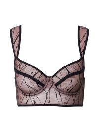 Undress Code Soutien 'Sky's The Limit'  pó / preto