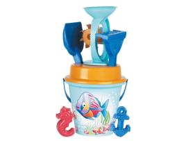 Balde de Praia ANDRONI com Acessórios e Moínho
