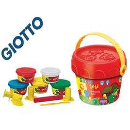 Pasta de Modelar Cofre 5x100gr Maxi com Acessórios Giotto Bebé