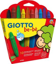 Giotto Be-bè - Lápis de Cera x10