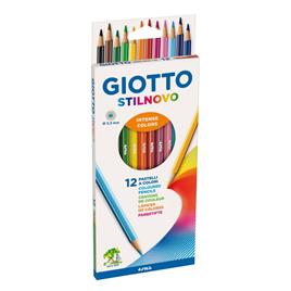 GIOTTO Lápis de Cor, Corpo Hexagonal, Minas de Várias Cores