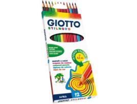 Lápis de Cor GIOTTO Stilnovo Caixa 12 Unidades
