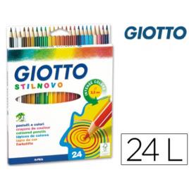 Lápis de Cor Giotto Com 24 Stilnovo