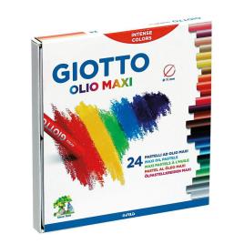 GIOTTO Pastel Óleo, Lápis, Formato Gigante, várias cores