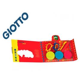 Pasta de Modelar 6x100gr Maxi com Acessórios Giotto Bebé