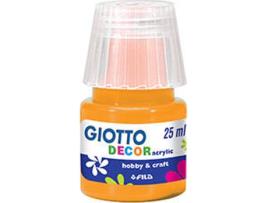 Guache Líquido  Decor Acrílico Amarelo Escuro (25ml)