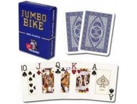Baralho de Cartas MODIANO Bike Trophy (Azul - Inglês)