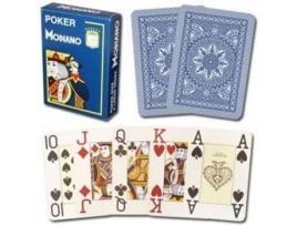 Cartas de Poker  PL 4 Jumbo Azul