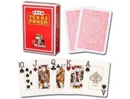 Cartas de Poker  PL Jumbo Vermelho