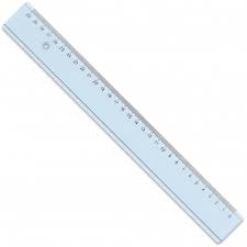 Régua 30cm para canhoto / esquerdino 28930MAN ARDA