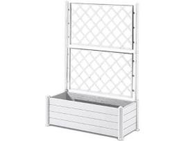 Floreira STEFANPLAST Branco (100 x 43 x H 142 cm; 80 L)