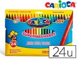 Marcador Carioca Joy Caixa de 24 Cores