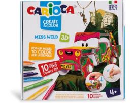 Marcadores  Create & Color 42906 Mr.Wild Multicor