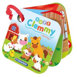 Soft Clemmy Animais De Quinta + Livro - Clementoni