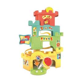 Jogo de Construção com Blocos Ball Drop Castle Clementoni