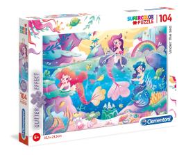 Puzzle  Glitter (104 Peças)
