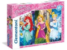 Puzzle CLEMENTONI Maxi Princesas (60 Peças)