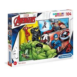 Puzzle de 104 Peças Marvel Avengers CLEMENTONI