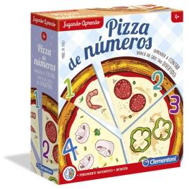 Clementoni Pizza De Números One Size Multicolor