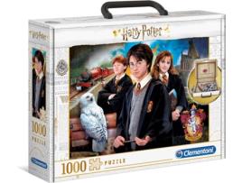 Puzzle CLEMENTONI Mala - Harry Potter (1000 Peças)