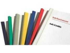 Baguete para Encadernação  Dorsini Rilegafogli Preto (Máx. 40 Folhas)