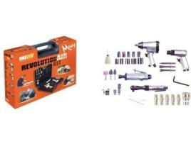 Conjunto de Ferramentas REVOLUTION'AIR Para Compressor de Ar