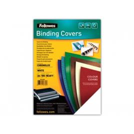 Capa De Encadernação A4 250gr Chromolux Branca 100 Unidades