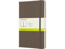 Bloco de Notas  Hardcover Castanho (Liso)