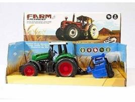 Trator Telecomandado  com Cultivador (Verde - 35x19x14 cm - Idade Mínima: 3)