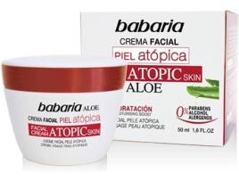 Creme de Rosto BABARIA Pele Atópica Aloe Vera Creme de Rosto 0 (50 ml)