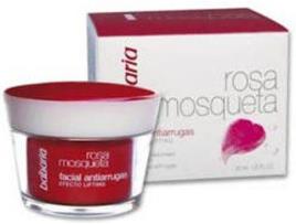 Creme de Rosto BABARIA Rosa Mosqueta de Rosto Antirugas Efeito Elevação (50 ml)