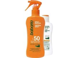 Protetor Solar BABARIA Aloe Vera SPF 50 (100 ml)